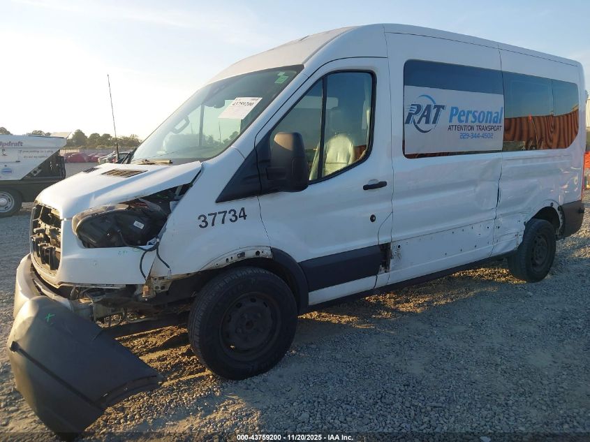 2018 Ford Transit-250 VIN: 1FTYR2CM3JKB37734 Lot: 43759200