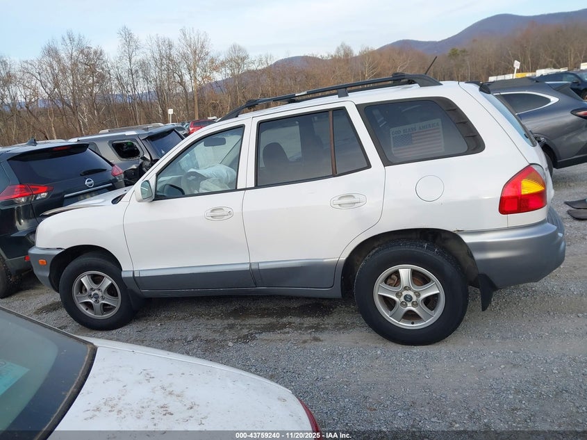 2004 Hyundai Santa Fe VIN: KM8SB12B54U758739 Lot: 43759240