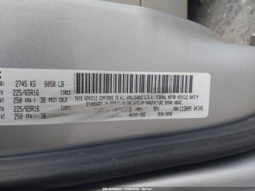 2010 Dodge Grand Caravan Sxt VIN: 2D4RN5D14AR203038 Lot: 43759241