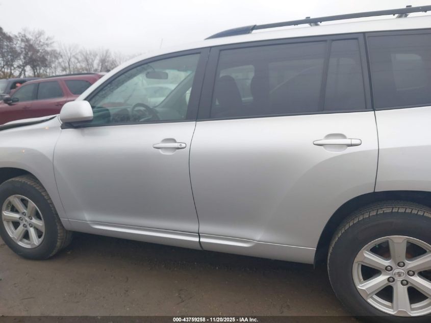 2008 Toyota Highlander VIN: JTEDS41A582041388 Lot: 43759258