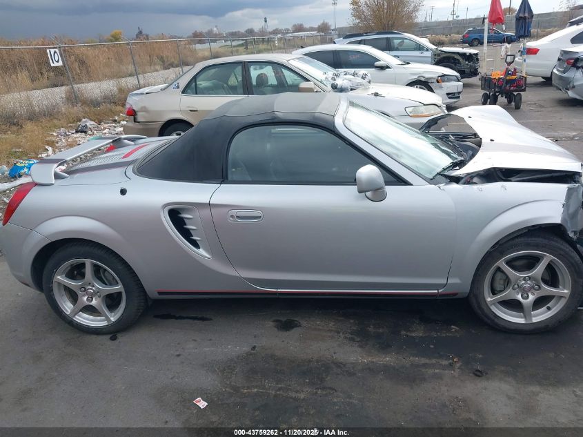 2003 Toyota Mr2 Spyder VIN: JTDFR320930053945 Lot: 43759262