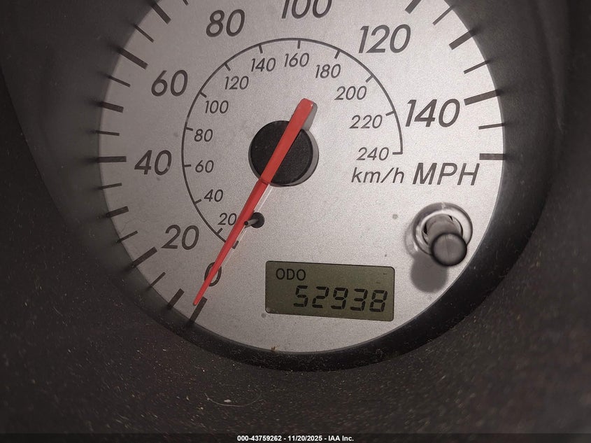 2003 Toyota Mr2 Spyder VIN: JTDFR320930053945 Lot: 43759262