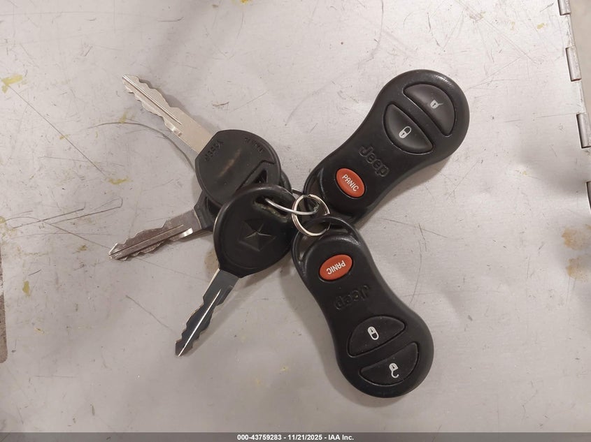 2000 Jeep Cherokee Sport VIN: 1J4FF48S5YL262803 Lot: 43759283