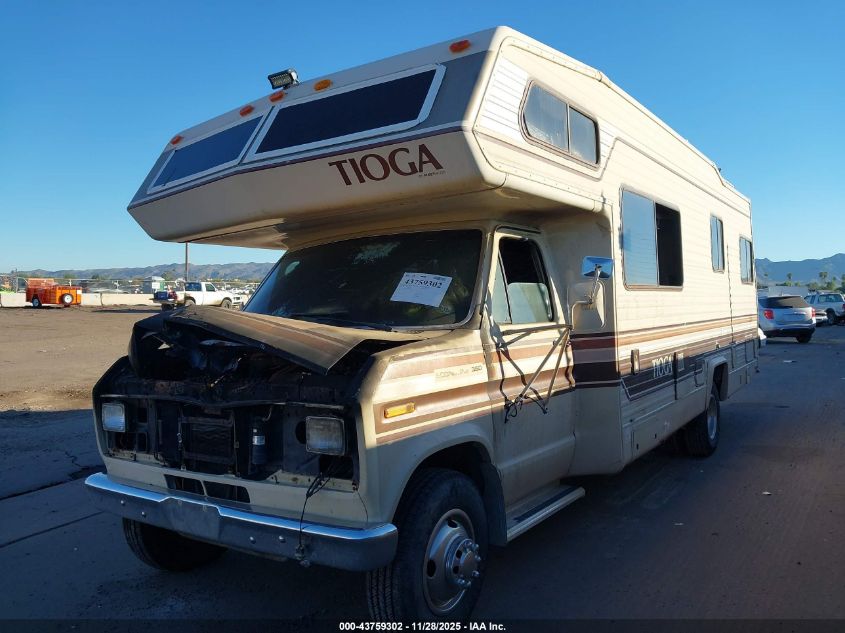 1986 Ford Econoline E350 Cutaway Van VIN: 1FDKE30L4GAB48133 Lot: 43759302