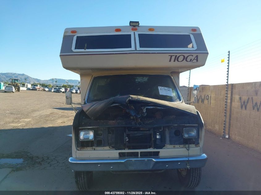 1986 Ford Econoline E350 Cutaway Van VIN: 1FDKE30L4GAB48133 Lot: 43759302