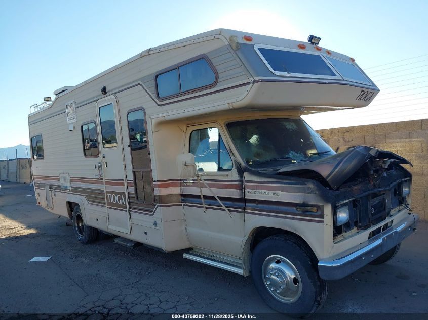 1986 Ford Econoline E350 Cutaway Van VIN: 1FDKE30L4GAB48133 Lot: 43759302