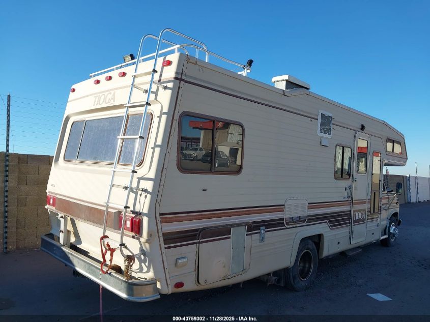 1986 Ford Econoline E350 Cutaway Van VIN: 1FDKE30L4GAB48133 Lot: 43759302