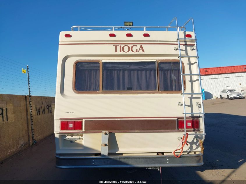 1986 Ford Econoline E350 Cutaway Van VIN: 1FDKE30L4GAB48133 Lot: 43759302