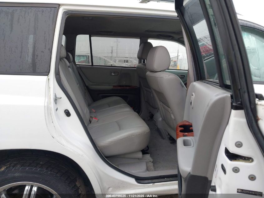 2005 Toyota Highlander Limited V6 VIN: JTEEP21A150103791 Lot: 43759325