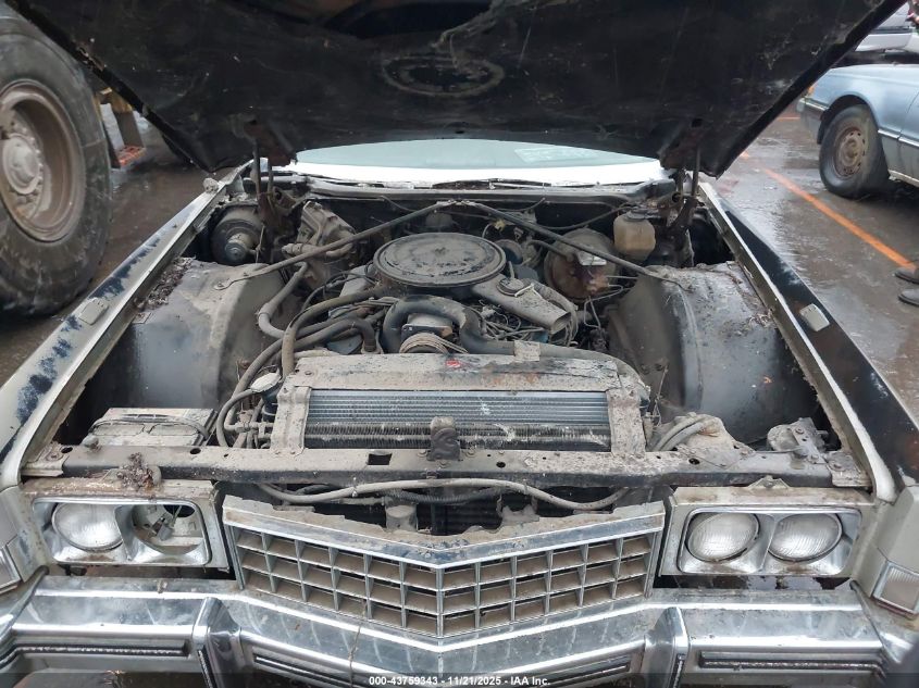 1973 Cadillac Eldorado VIN: 6L67S3Q410528 Lot: 43759343