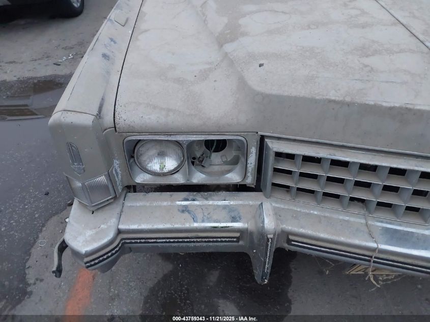 1973 Cadillac Eldorado VIN: 6L67S3Q410528 Lot: 43759343