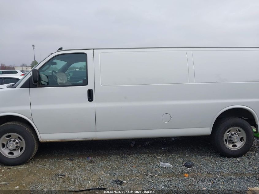 2021 Chevrolet Express Cargo Rwd 2500 Extended Wheelbase Wt VIN: 1GCWGBFPXM1262422 Lot: 43759370