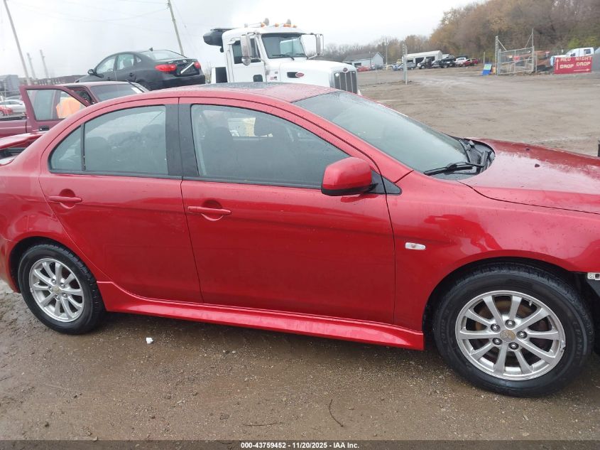 2011 Mitsubishi Lancer Es VIN: JA32U2FU7BU005497 Lot: 43759452