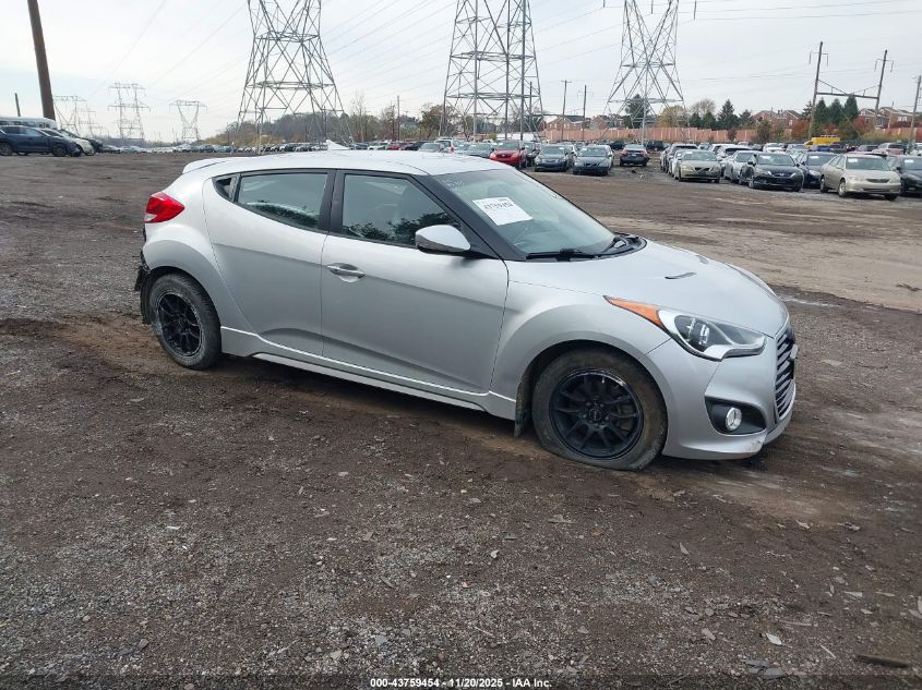 HYUNDAI VELOSTER TURBO W/BLACK