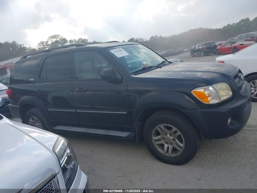 2007 Toyota Sequoia Sr5 V8 VIN: 5TDZT34A87S296749 Lot: 43759466