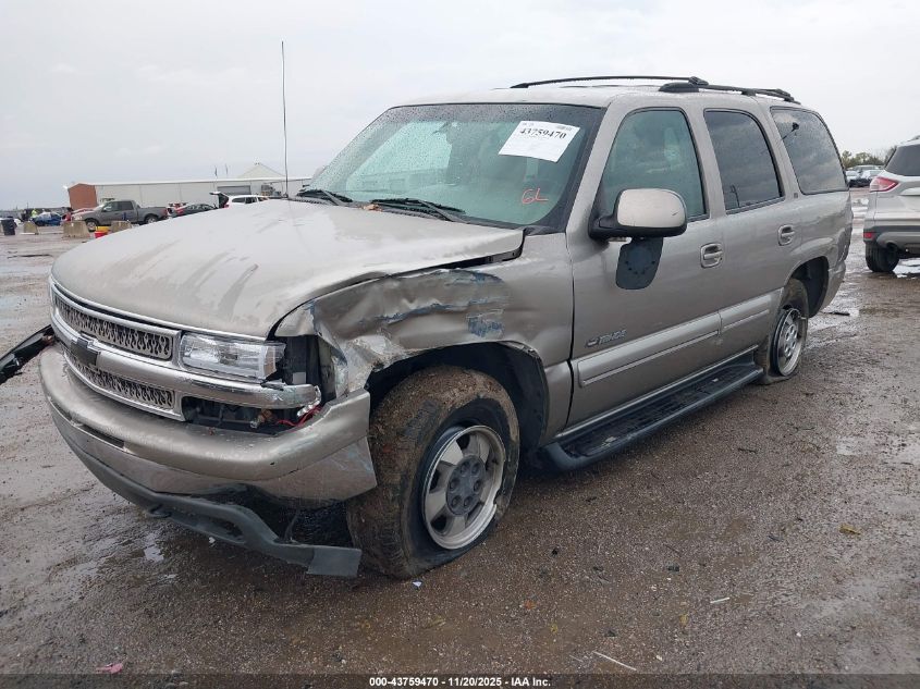 2001 Chevrolet Tahoe Lt VIN: 1GNEC13T51R165555 Lot: 43759470