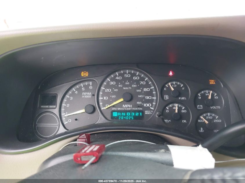 2001 Chevrolet Tahoe Lt VIN: 1GNEC13T51R165555 Lot: 43759470