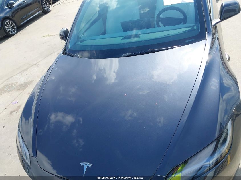 2024 Tesla Model 3 Long Range Dual Motor All-Wheel Drive/Rear-Wheel Drive VIN: 5YJ3E1EA5RF870038 Lot: 43759472