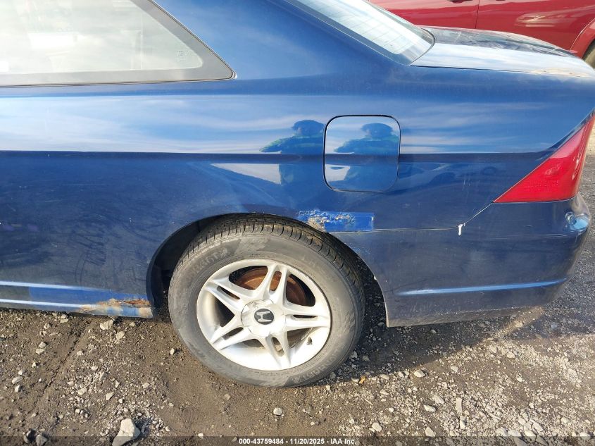 2002 Honda Civic Ex VIN: 1HGEM22922L016494 Lot: 43759484