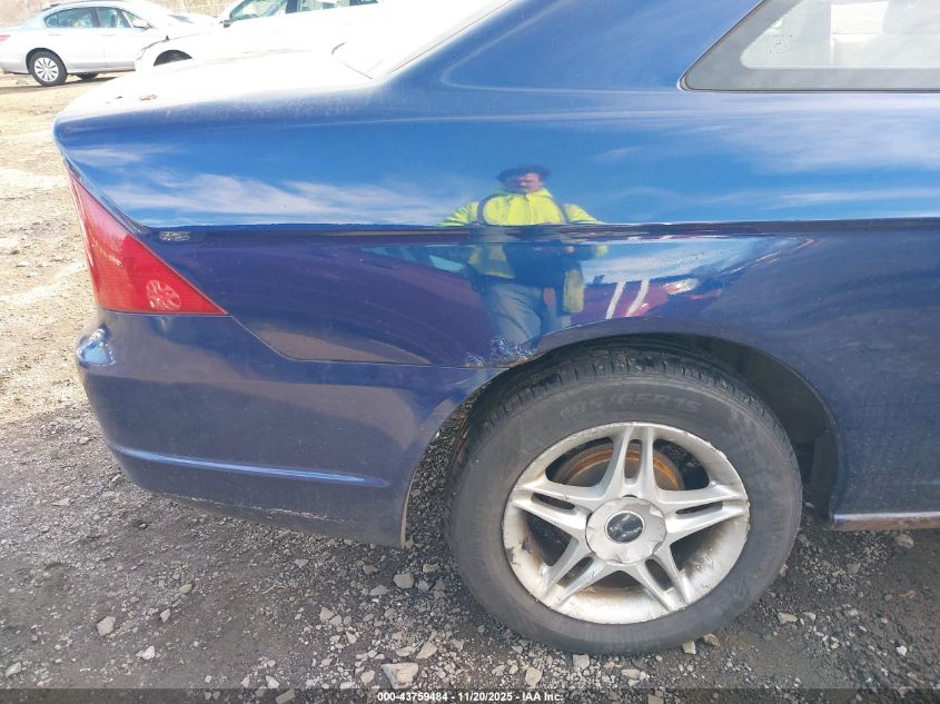 2002 Honda Civic Ex VIN: 1HGEM22922L016494 Lot: 43759484