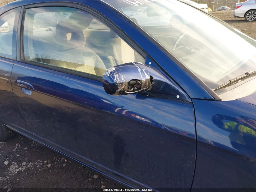 2002 Honda Civic Ex VIN: 1HGEM22922L016494 Lot: 43759484