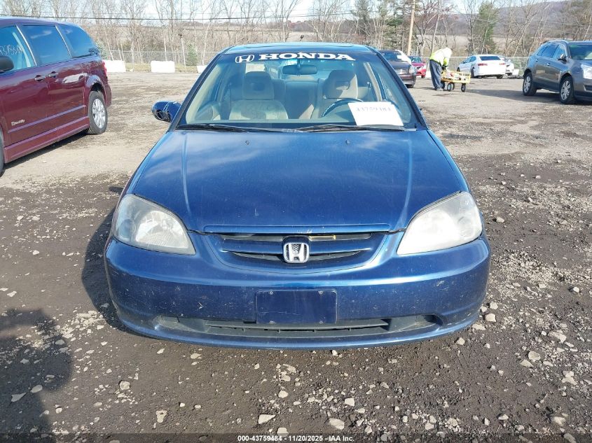 2002 Honda Civic Ex VIN: 1HGEM22922L016494 Lot: 43759484