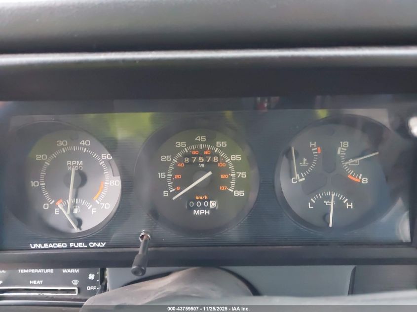 1988 Plymouth Horizon Expo VIN: 1P3BM18D1JY137736 Lot: 43759507