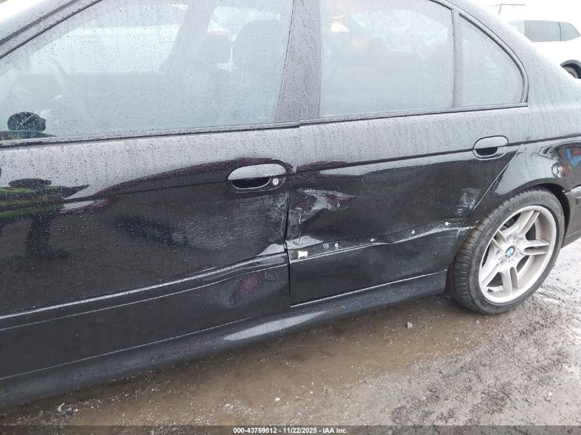 2001 BMW 540I VIN: WBADN53461GC96973 Lot: 43759512