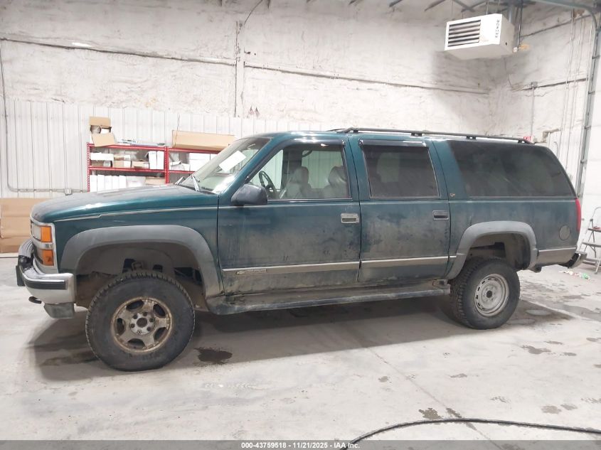 1999 Chevrolet Suburban 1500 Lt VIN: 1GNFK16R7XJ340449 Lot: 43759518