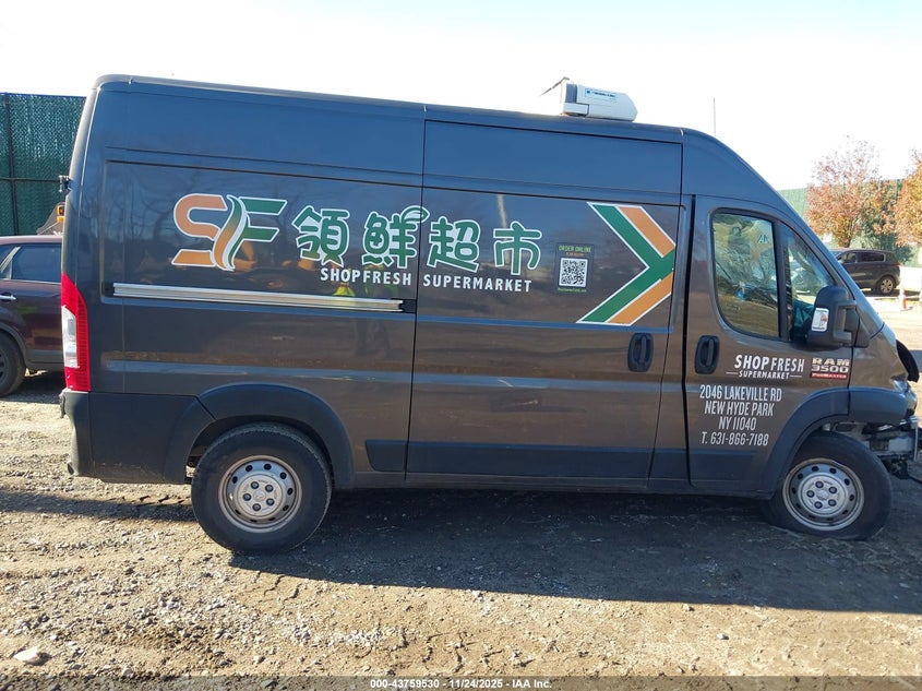 2021 Ram Promaster 3500 High Roof 136 Wb VIN: 3C6MRVXGXME582314 Lot: 43759530