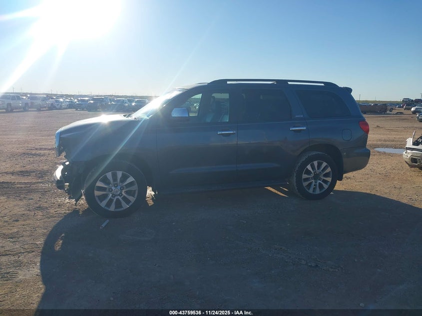 2008 Toyota Sequoia Limited 5.7L V8 VIN: 5TDBY68A58S000487 Lot: 43759536