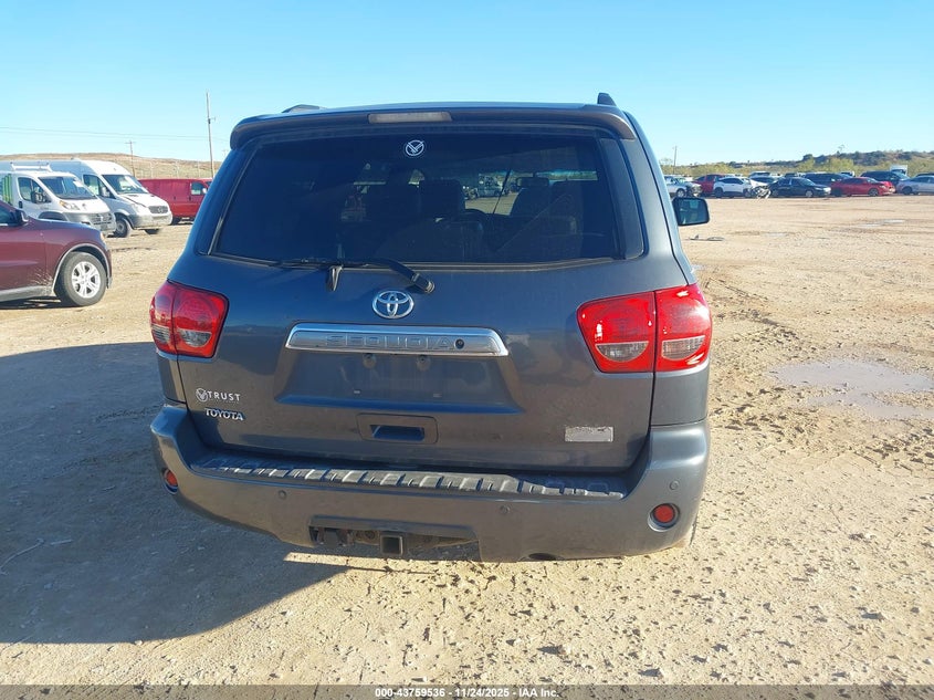 2008 Toyota Sequoia Limited 5.7L V8 VIN: 5TDBY68A58S000487 Lot: 43759536