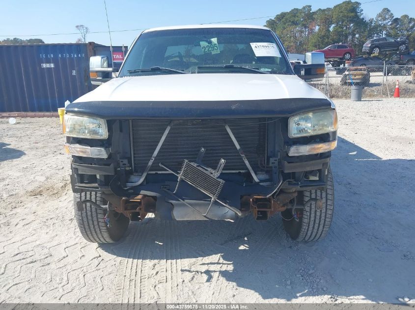 2004 GMC Sierra 2500Hd Sle VIN: 1GTHC29U44E396339 Lot: 43759575