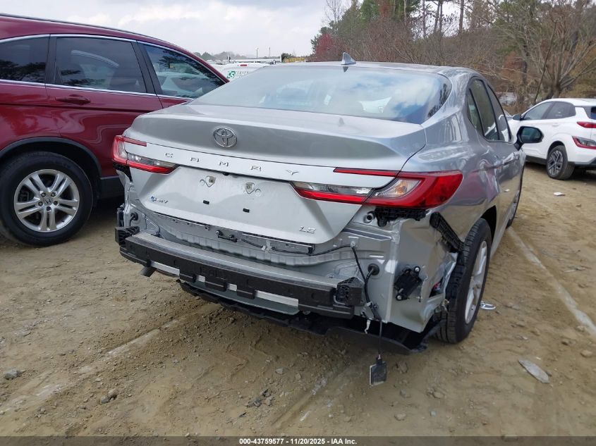 2026 Toyota Camry Le VIN: 4T1DAACK9TU209358 Lot: 43759577