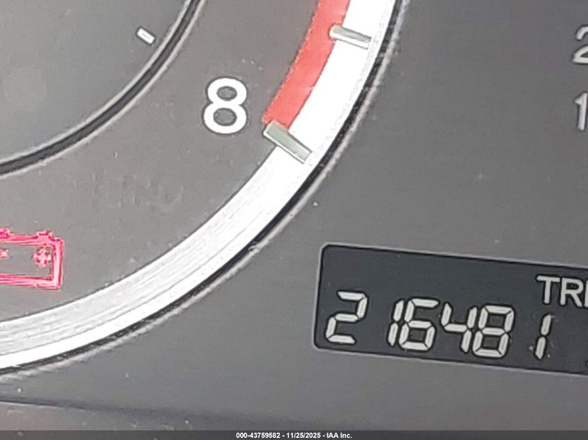 2009 Honda Accord 2.4 Lx VIN: 1HGCP26359A117913 Lot: 43759582