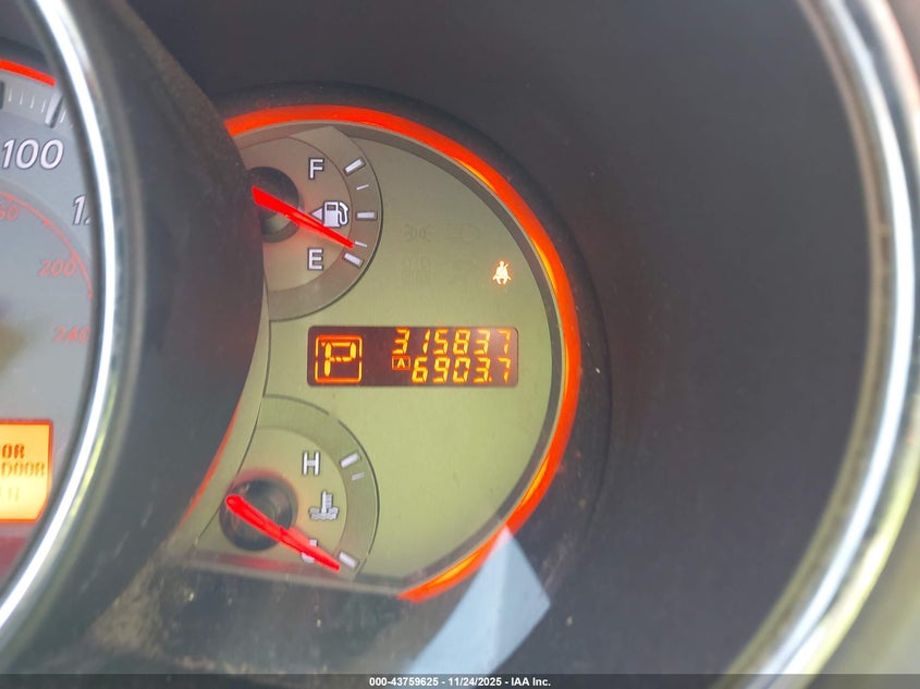 2009 Nissan Murano S VIN: JN8AZ18U69W013826 Lot: 43759625