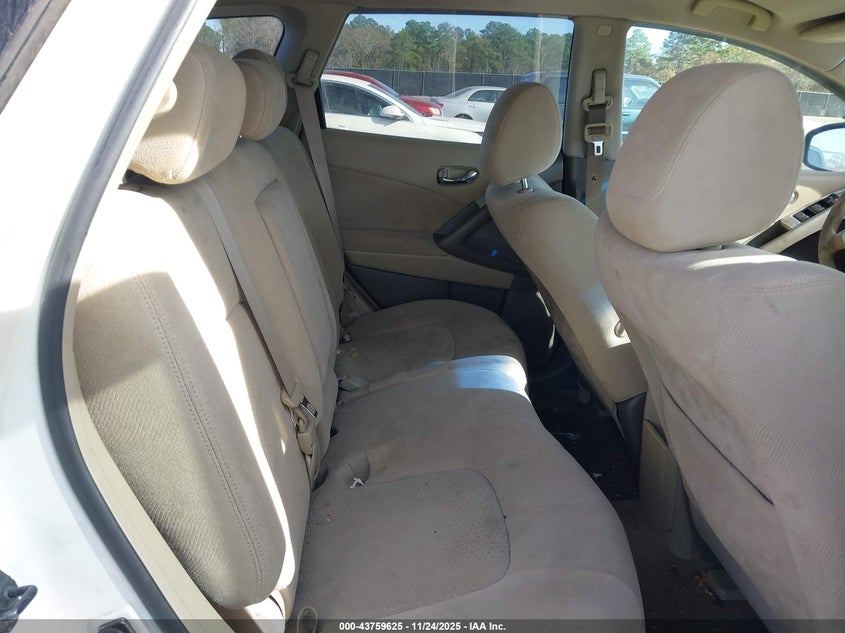 2009 Nissan Murano S VIN: JN8AZ18U69W013826 Lot: 43759625