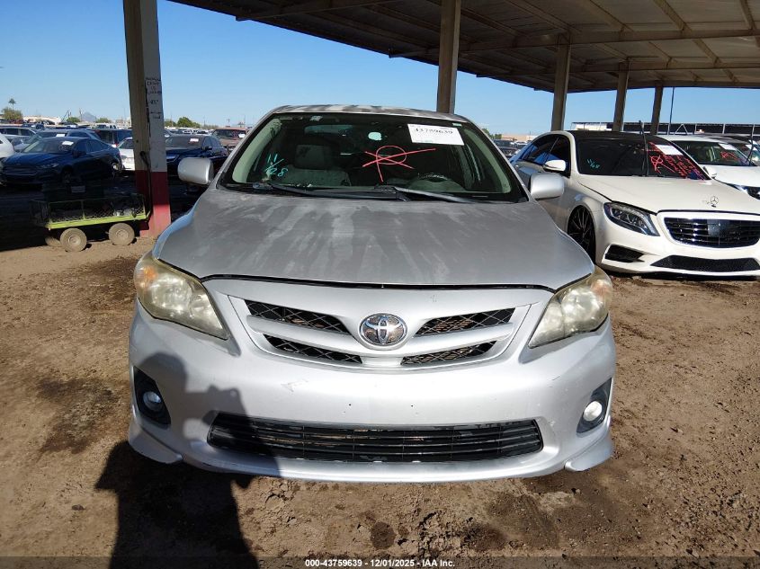2011 Toyota Corolla S VIN: 2T1BU4EE1BC692237 Lot: 43759639
