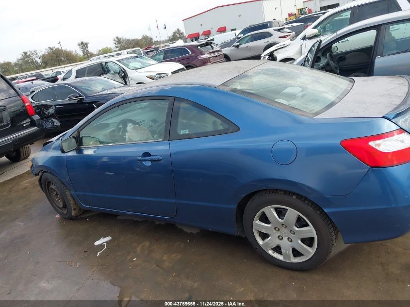 2007 Honda Civic Lx VIN: 2HGFG12667H503410 Lot: 43759655