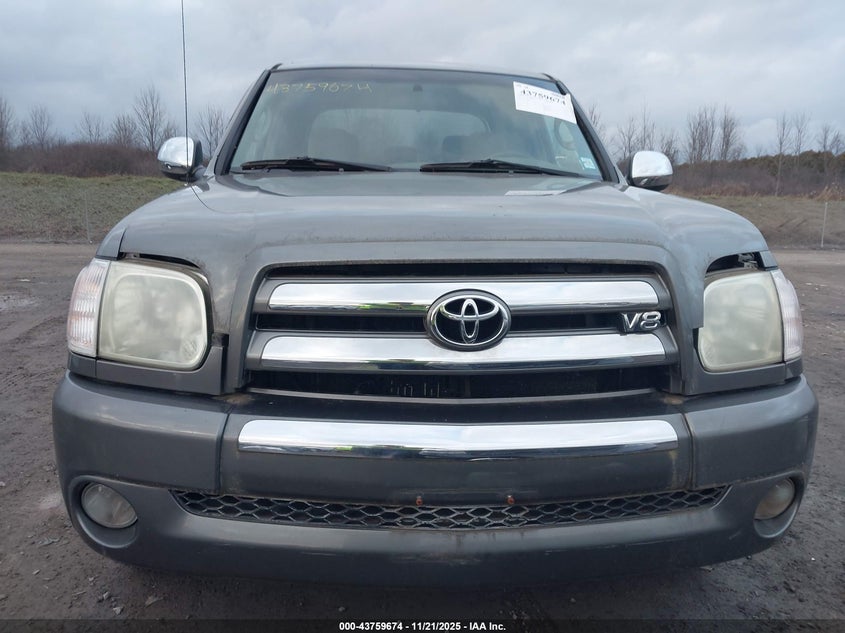2005 Toyota Tundra Sr5 V8 VIN: 5TBBT44175S487293 Lot: 43759674
