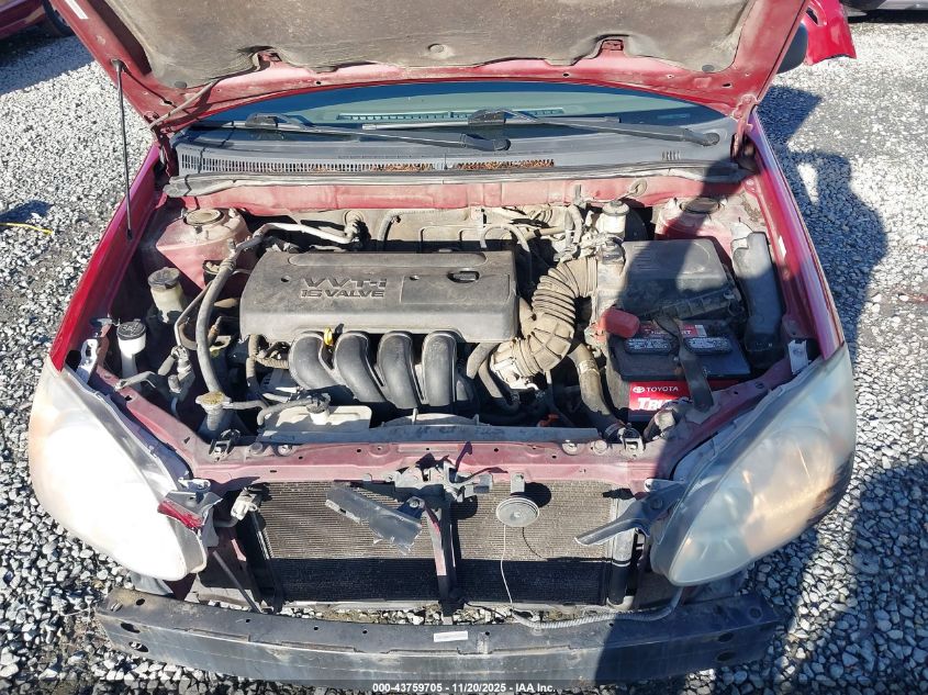 2006 Toyota Corolla Ce/Le/S VIN: 1NXBR32E66Z761735 Lot: 43759705