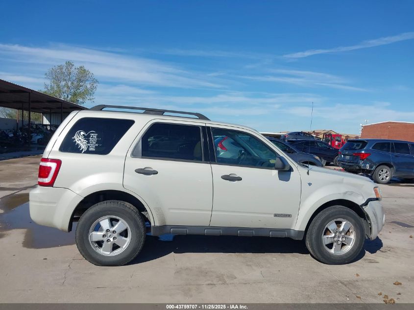 2008 Ford Escape Xlt VIN: 1FMCU93138KA75622 Lot: 43759707