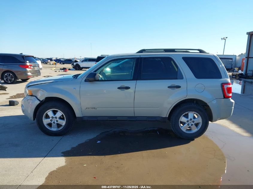 2008 Ford Escape Xlt VIN: 1FMCU93138KA75622 Lot: 43759707