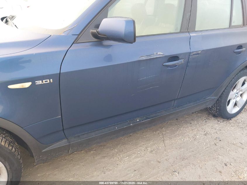 2004 BMW X3 3.0I VIN: WBXPA93404WA65454 Lot: 43759765