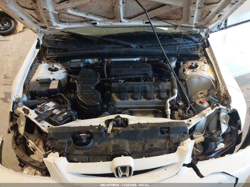 2001 Honda Civic Lx VIN: 1HGEM22521L066873 Lot: 43759838