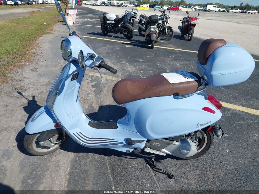 2018 Vespa Sprint 150 3V VIN: ZAPM818G6J5701467 Lot: 43759843