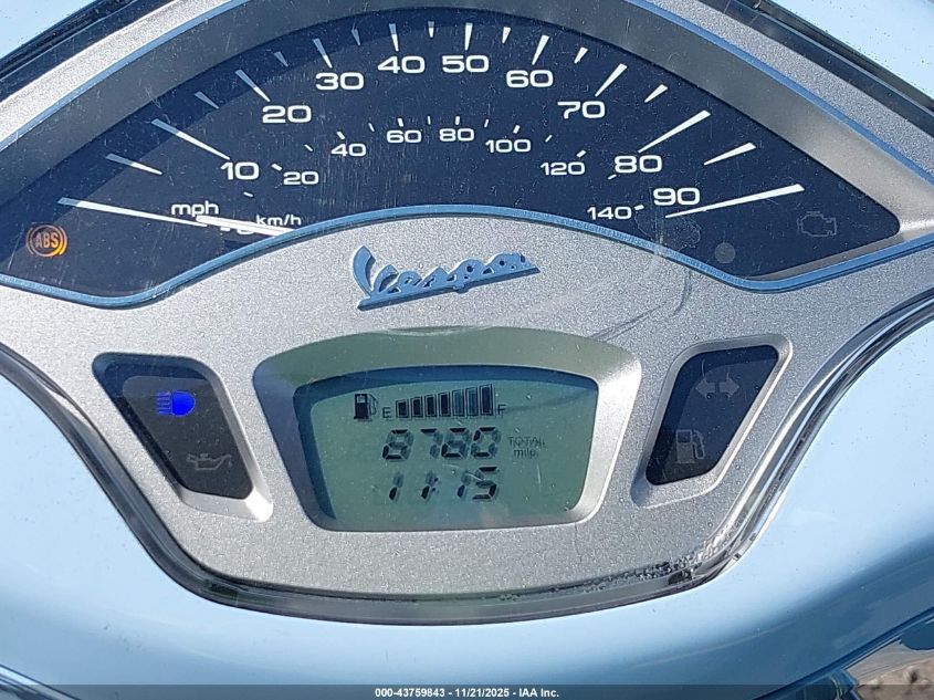 2018 Vespa Sprint 150 3V VIN: ZAPM818G6J5701467 Lot: 43759843