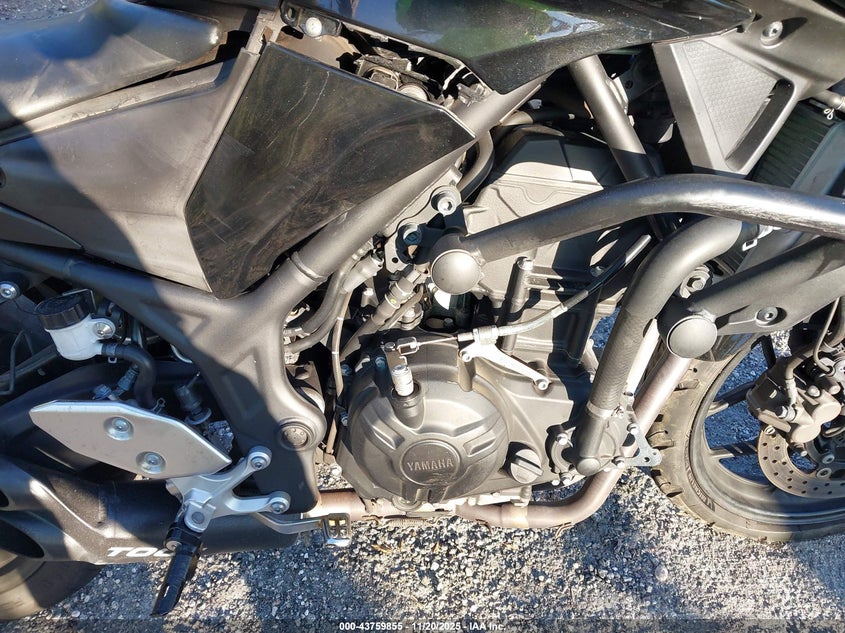 2020 Yamaha Mt-03 VIN: MH3RH20Y7LK002744 Lot: 43759855
