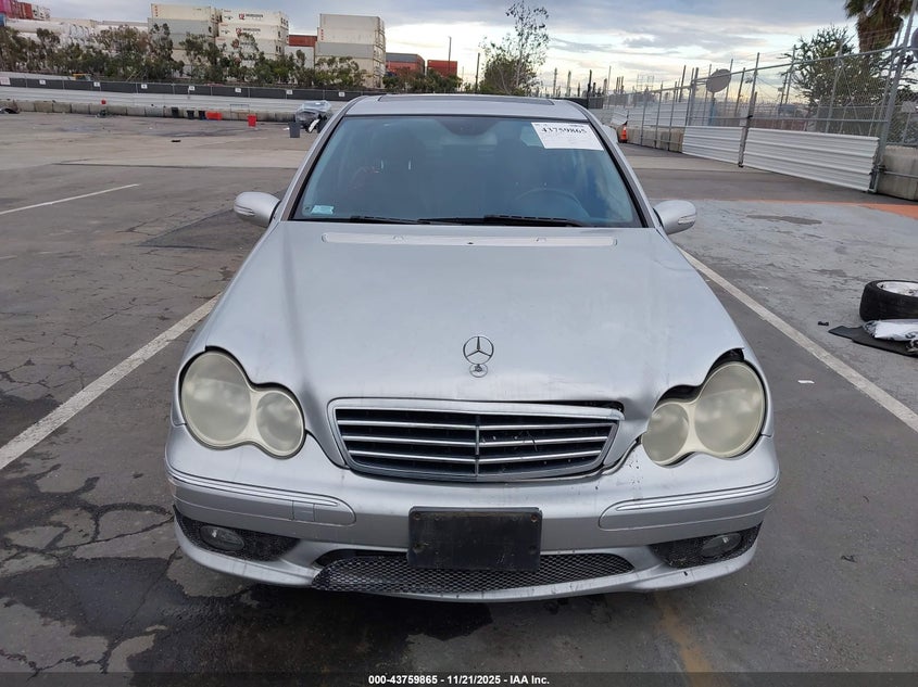2005 Mercedes-Benz C 230 Kompressor Sport VIN: WDBRF40J55A714258 Lot: 43759865