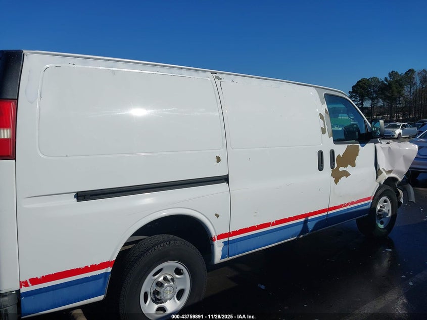 2010 Chevrolet Express 2500 Work Van VIN: 1GCZGFAAXA1139688 Lot: 43759891